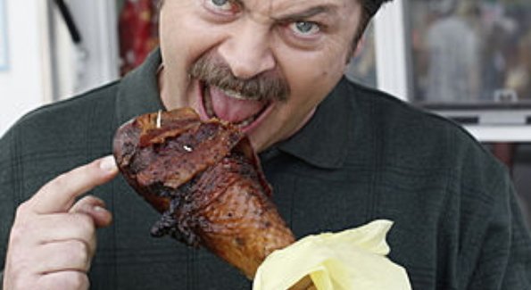 VIDEO: 'Parks and Recreation's' Ron Swanson and Meat Products, A Love Story